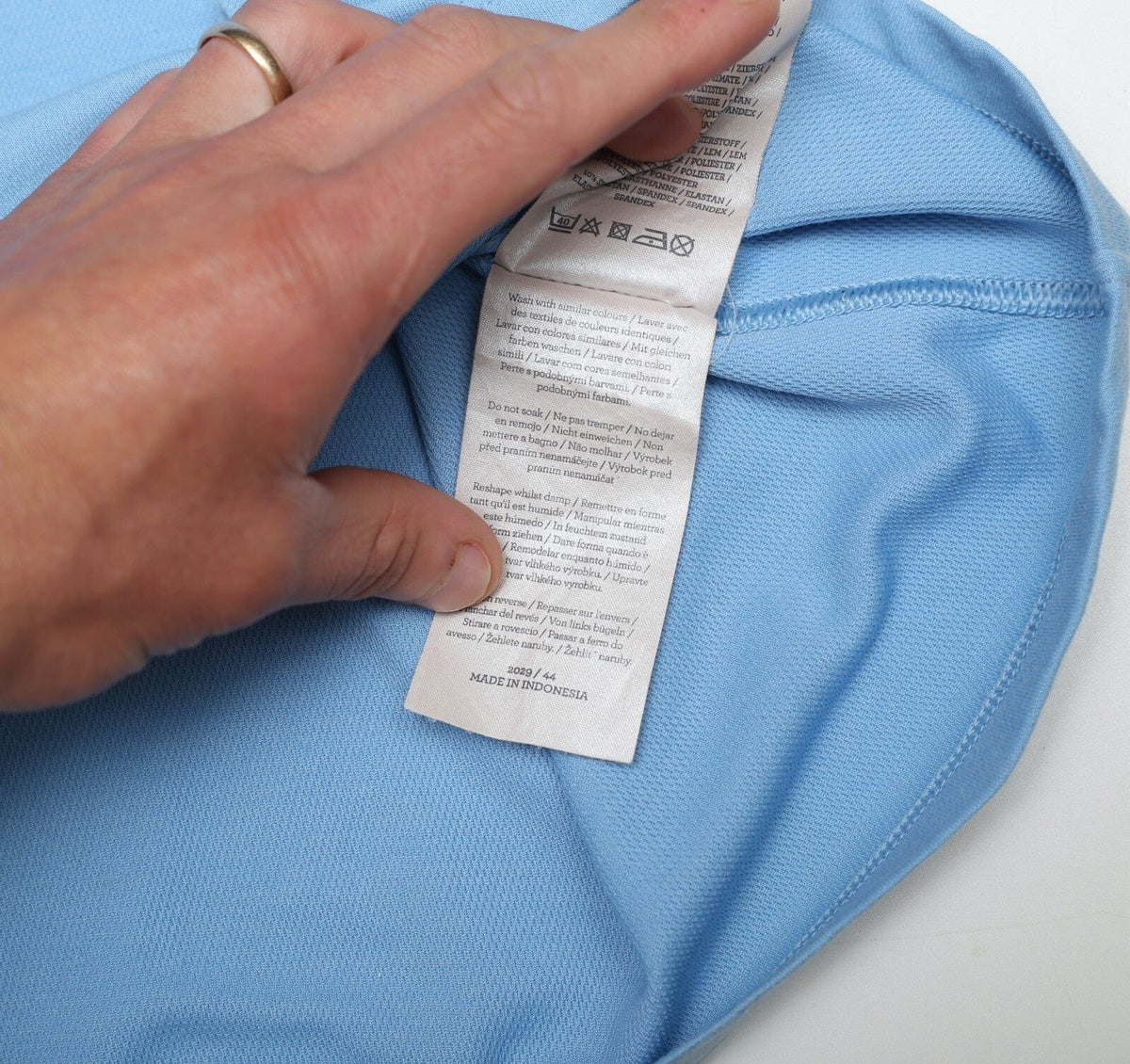 2010/11 BALOTELLI #45 Manchester City Vintage Umbro Home Football Shirt (M) 40