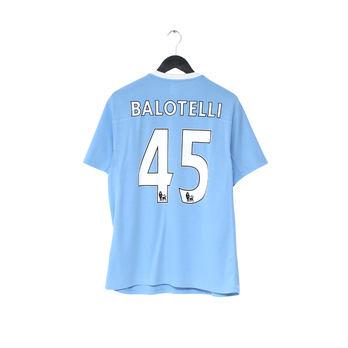 2010/11 BALOTELLI #45 Manchester City Vintage Umbro Home Football Shirt (M/L) 42
