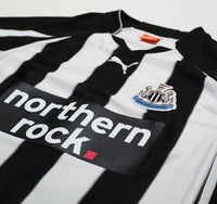 2010/11 BEN ARFA #37 Newcastle United Vintage PUMA Home Football Shirt (M)