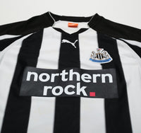 2010/11 BEN ARFA #37 Newcastle United Vintage PUMA Home Football Shirt (M)