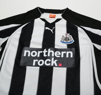2010/11 BEN ARFA #37 Newcastle United Vintage PUMA Home Football Shirt (M)