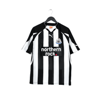 2010/11 BEN ARFA #37 Newcastle United Vintage PUMA Home Football Shirt (M)