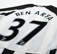 2010/11 BEN ARFA #37 Newcastle United Vintage PUMA Home Football Shirt (S)