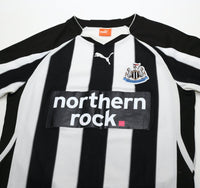 2010/11 BEN ARFA #37 Newcastle United Vintage PUMA Home Football Shirt (S)