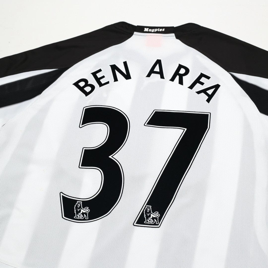 2010/11 Ben Arfa #37 Newcastle United Vintage PUMA Home Football Shirt (XL)