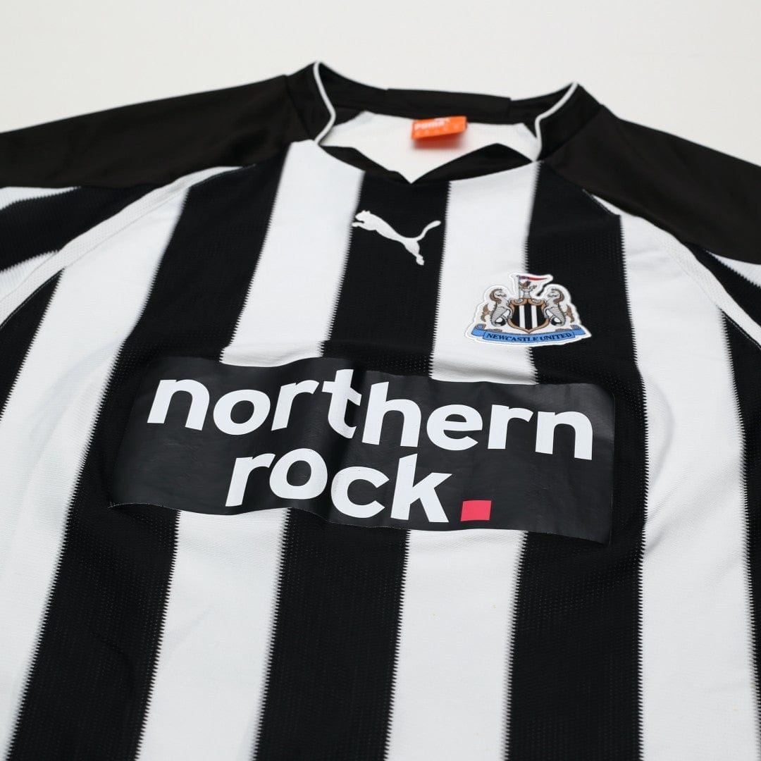 2010/11 Ben Arfa #37 Newcastle United Vintage PUMA Home Football Shirt (XL)