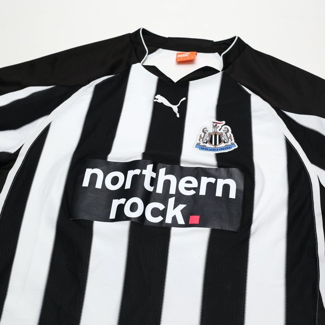 2010/11 Ben Arfa #37 Newcastle United Vintage PUMA Home Football Shirt (XL)