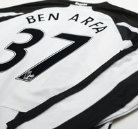2010/11 BEN ARFA #37 Newcastle United Vintage PUMA L/S Home Football Shirt (XL)