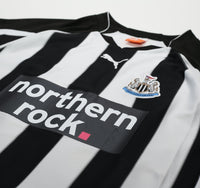 2010/11 BEN ARFA #37 Newcastle United Vintage PUMA L/S Home Football Shirt (XL)