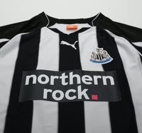 2010/11 BEN ARFA #37 Newcastle United Vintage PUMA L/S Home Football Shirt (XL)