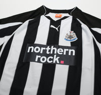 2010/11 BEN ARFA #37 Newcastle United Vintage PUMA L/S Home Football Shirt (XL)