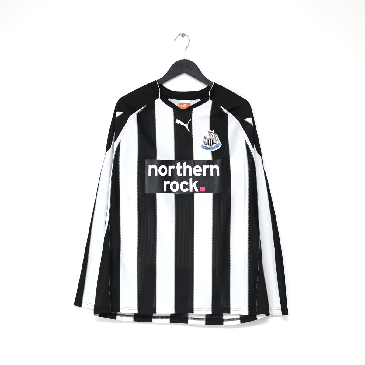 2010/11 BEN ARFA #37 Newcastle United Vintage PUMA L/S Home Football Shirt (XL)