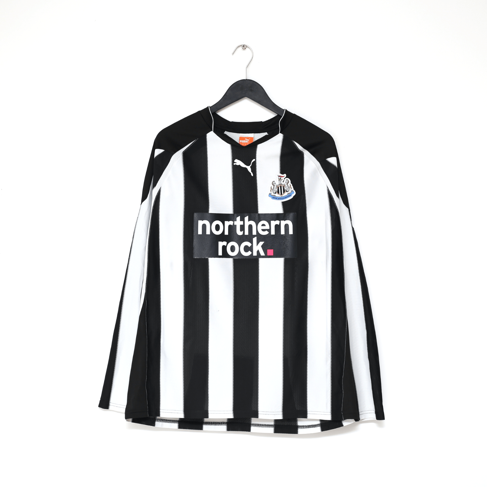 2010/11 BEN ARFA #37 Newcastle United Vintage PUMA L/S Home Football Shirt (XL)