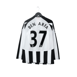 2010/11 Ben Arfa #37 Newcastle United Vintage PUMA LS Home Football Shirt (M)