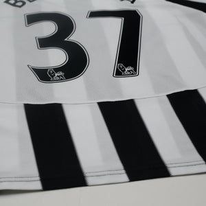 2010/11 Ben Arfa #37 Newcastle United Vintage PUMA LS Home Football Shirt (M)