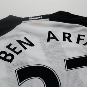 2010/11 Ben Arfa #37 Newcastle United Vintage PUMA LS Home Football Shirt (M)
