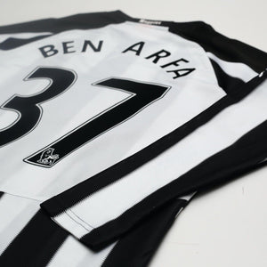 2010/11 Ben Arfa #37 Newcastle United Vintage PUMA LS Home Football Shirt (M)