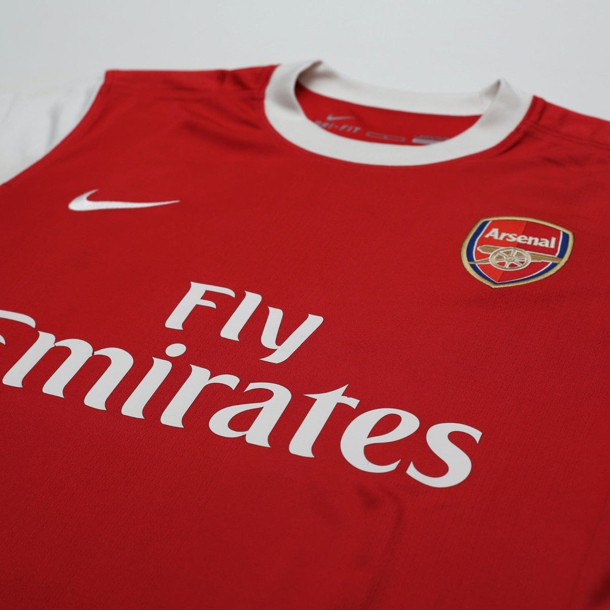 2010/11  Bendtner #52 Arsenal Vintage Nike Home Football Shirt (M)