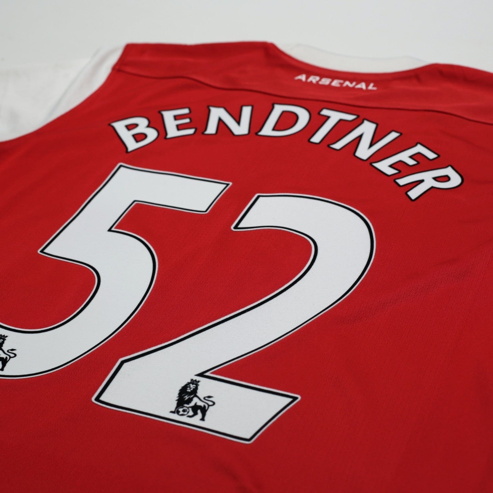 2010/11  Bendtner #52 Arsenal Vintage Nike Home Football Shirt (M)