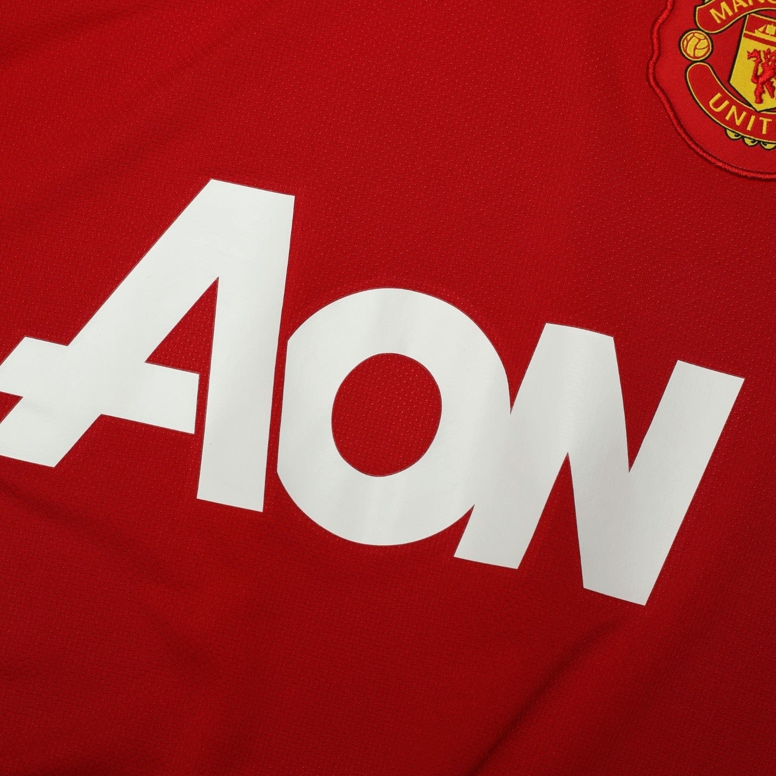 2010/11 Berbatov #9 Manchester United Vintage Home Football Shirt (M)