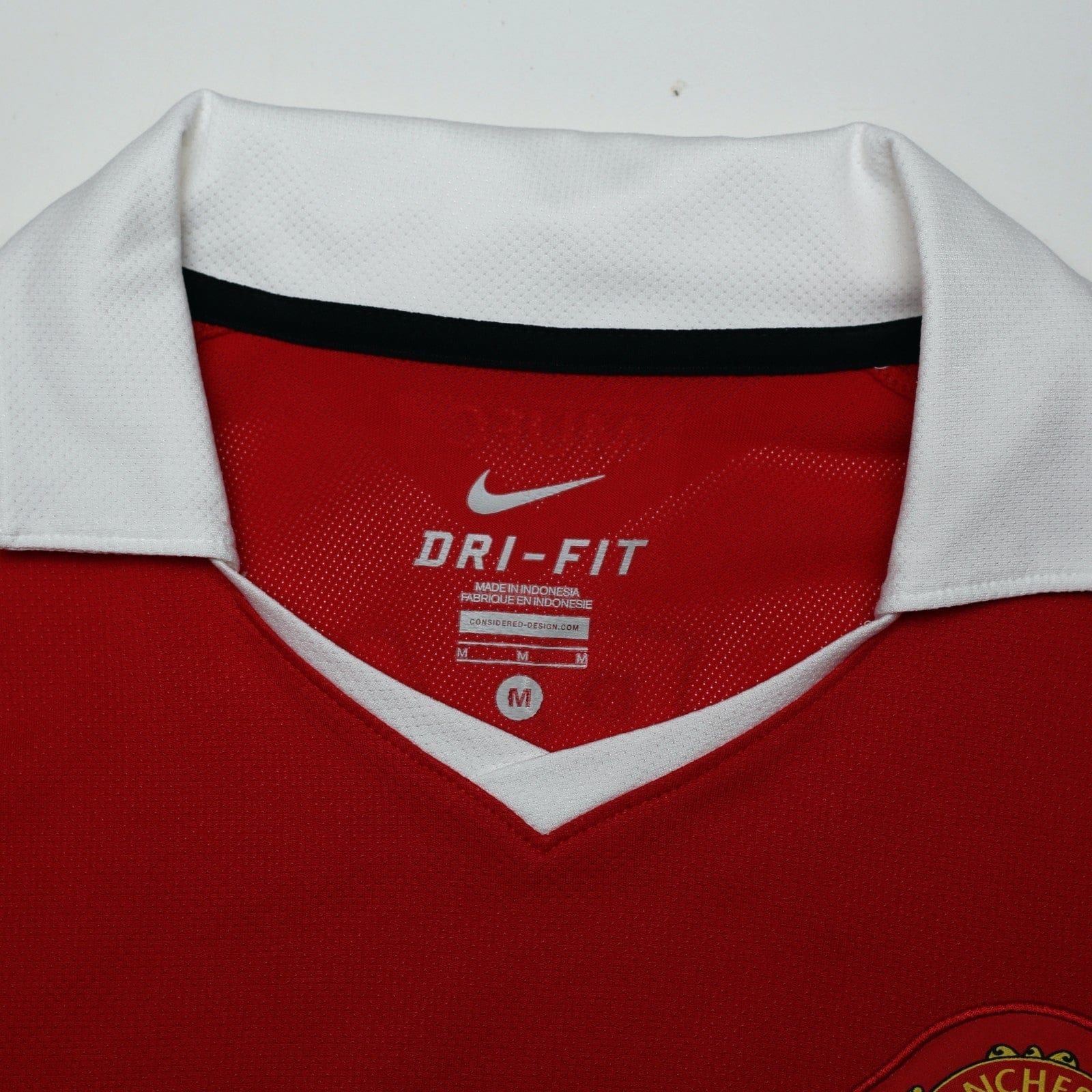 2010/11 Berbatov #9 Manchester United Vintage Home Football Shirt (M)
