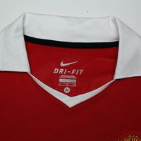 2010/11 Berbatov #9 Manchester United Vintage Home Football Shirt (M)