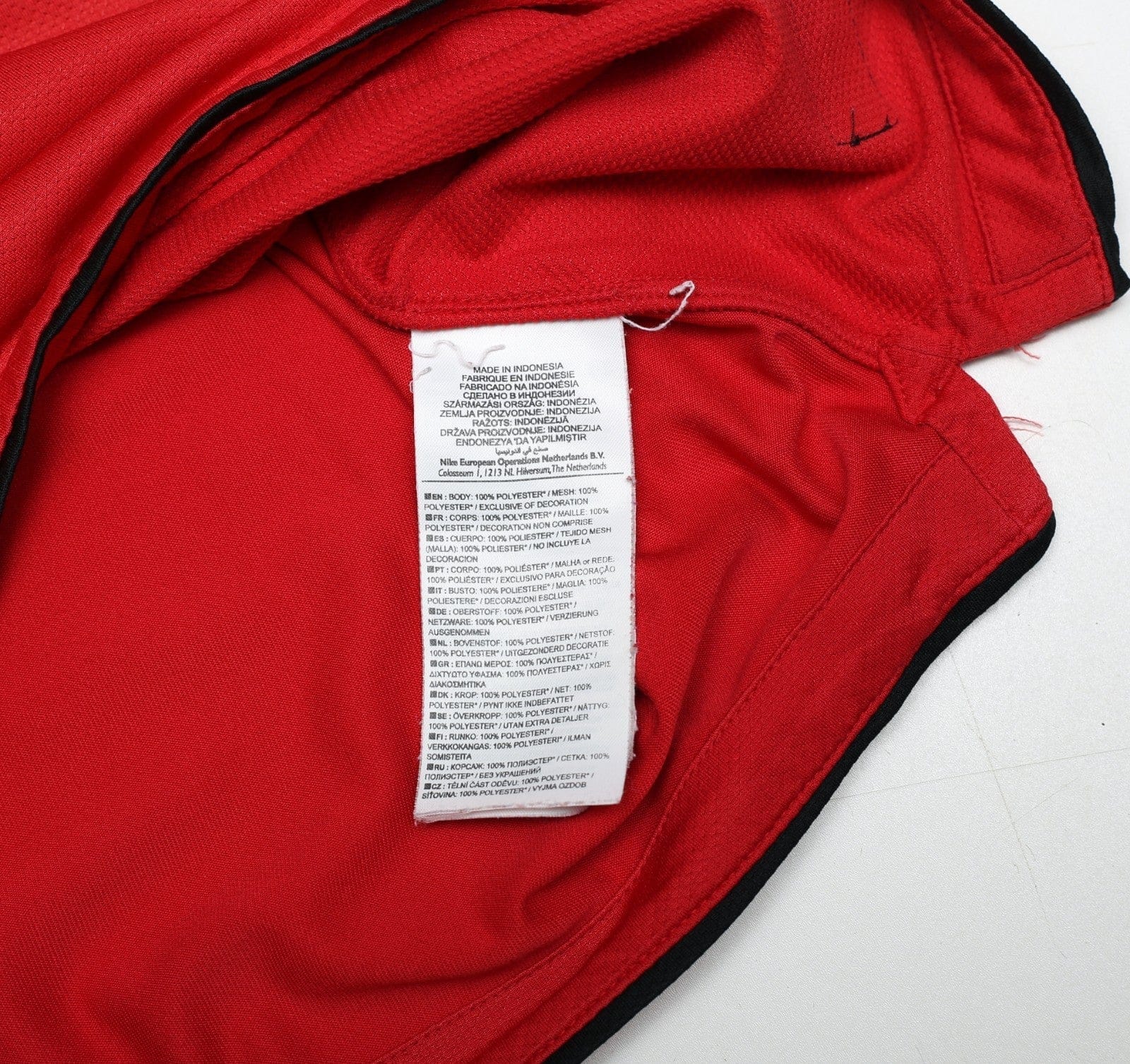 2010/11 BERBATOV #9 Manchester United Vintage Nike Home Football Shirt (L)