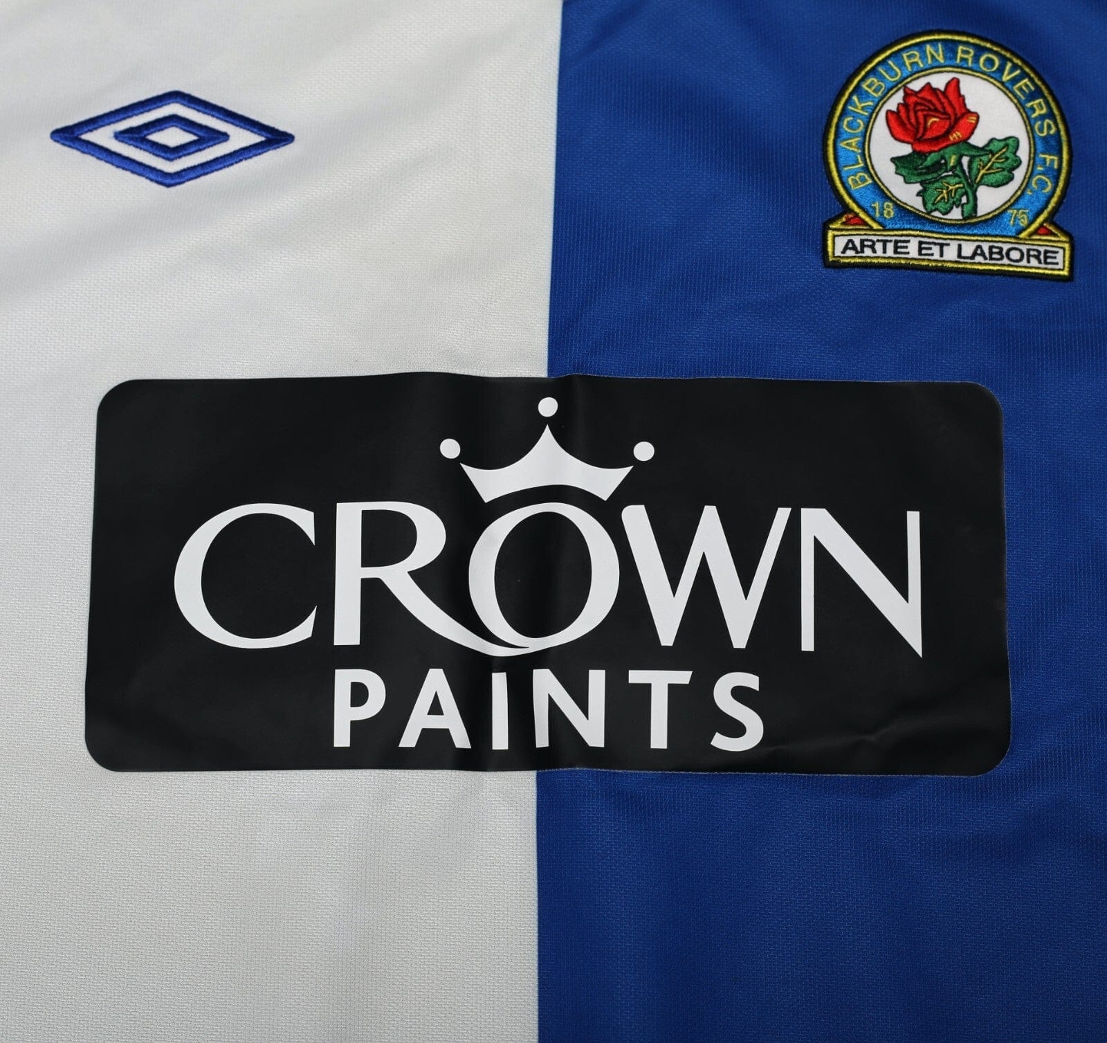 2010/11 BLACKBURN ROVERS Vintage Umbro Home Football Shirt (L)