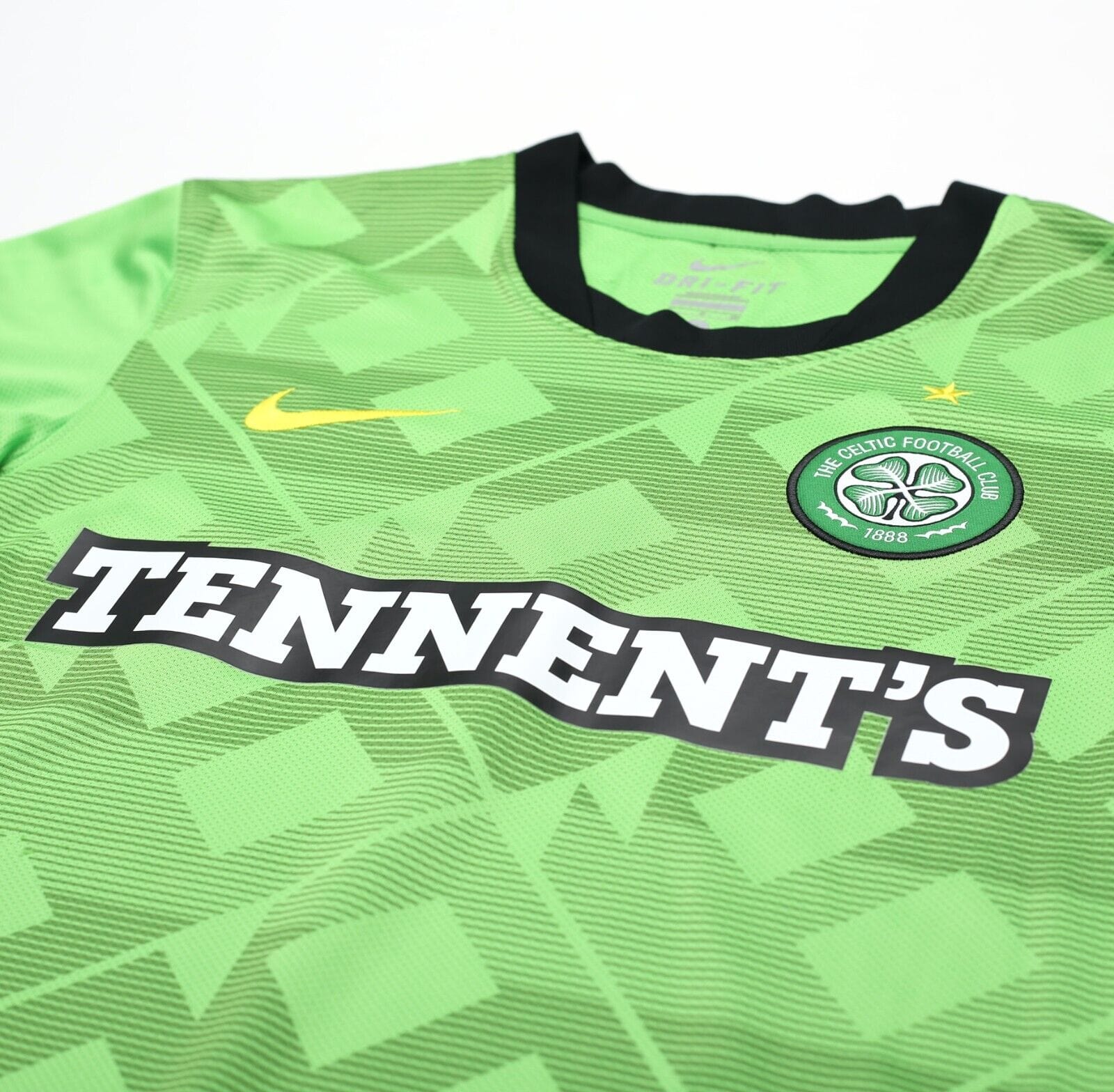 2010/11 CELTIC Vintage Nike Away Football Shirt Jersey (S)