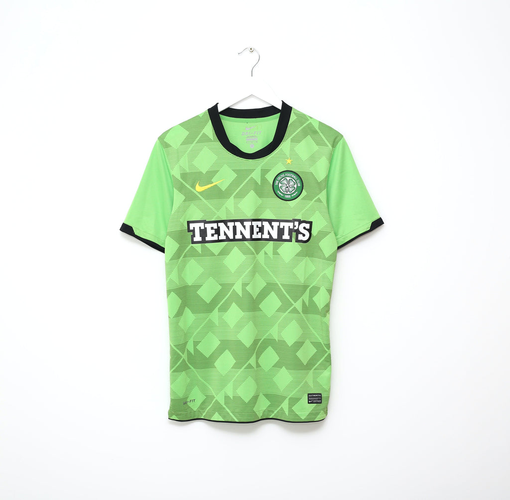 Celtic Away football shirt 2010 - 2011. Sponsored by Tennent's