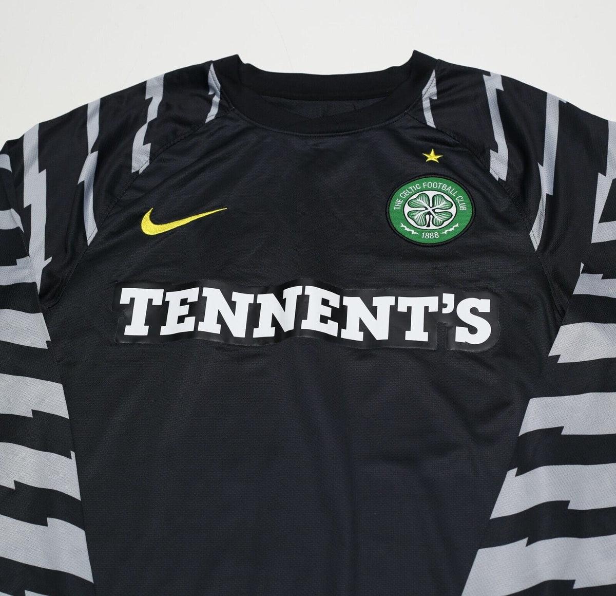 2010/11 CELTIC Vintage Nike Goalkeeper Football Shirt Jersey (M) GK