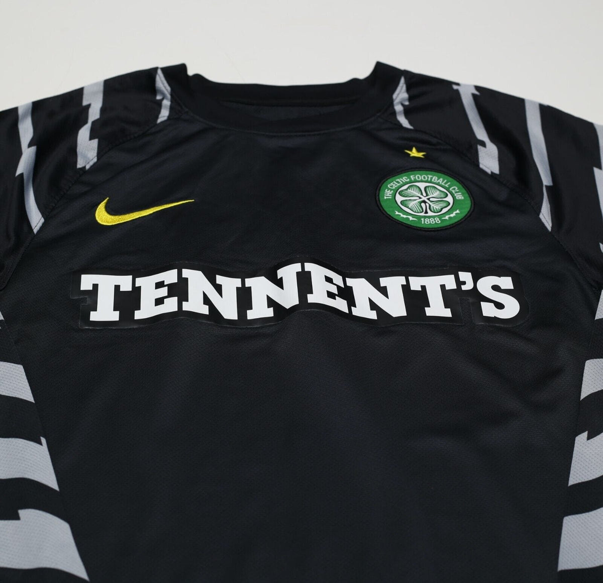 2010/11 CELTIC Vintage Nike Goalkeeper Football Shirt Jersey (M) GK