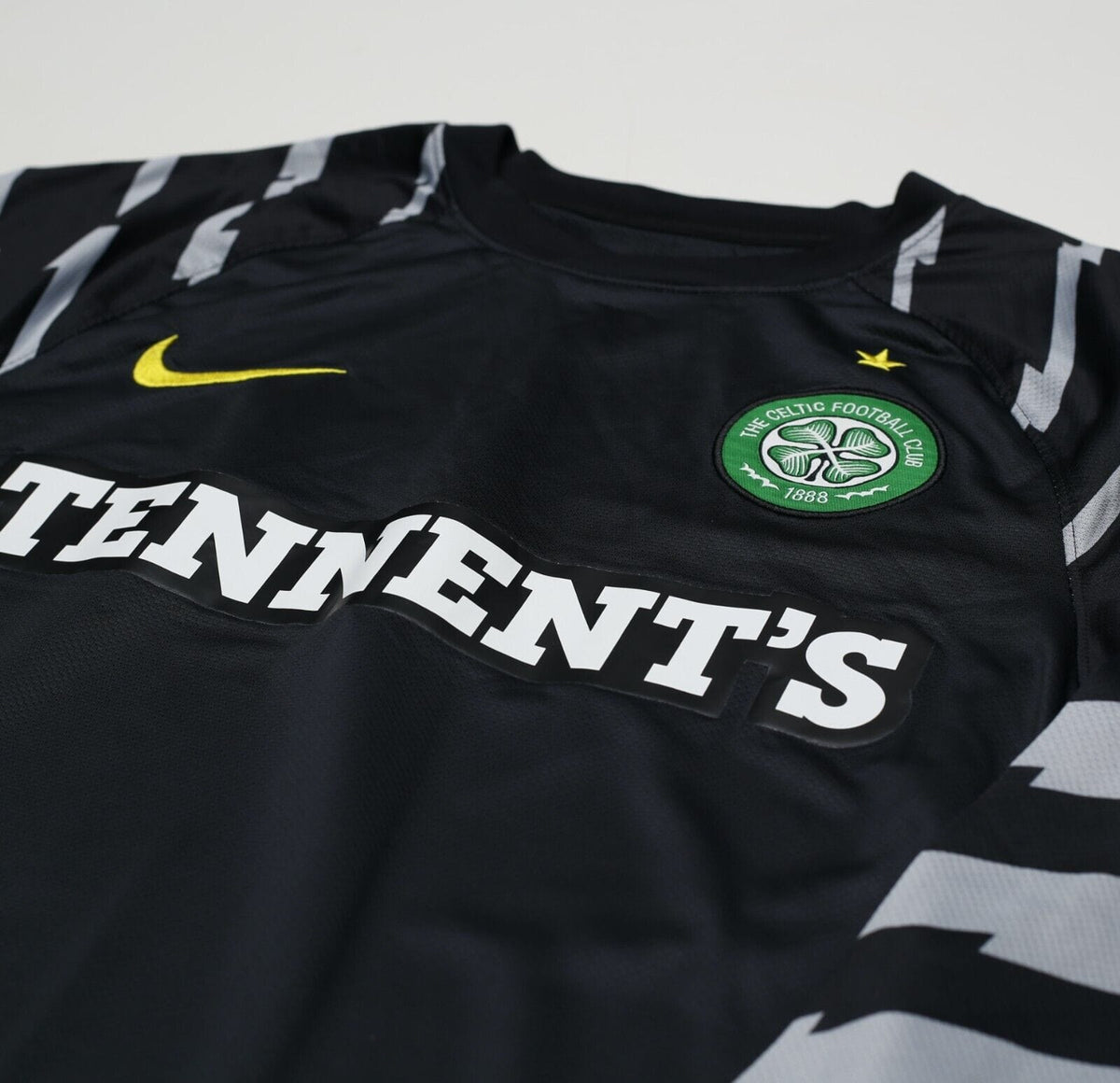 2010/11 CELTIC Vintage Nike Goalkeeper Football Shirt Jersey (M) GK