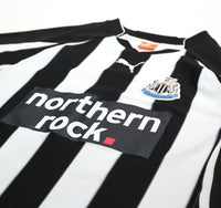 2010/11 COLOCCINI #2 Newcastle United Vintage PUMA Home Football Shirt (M)