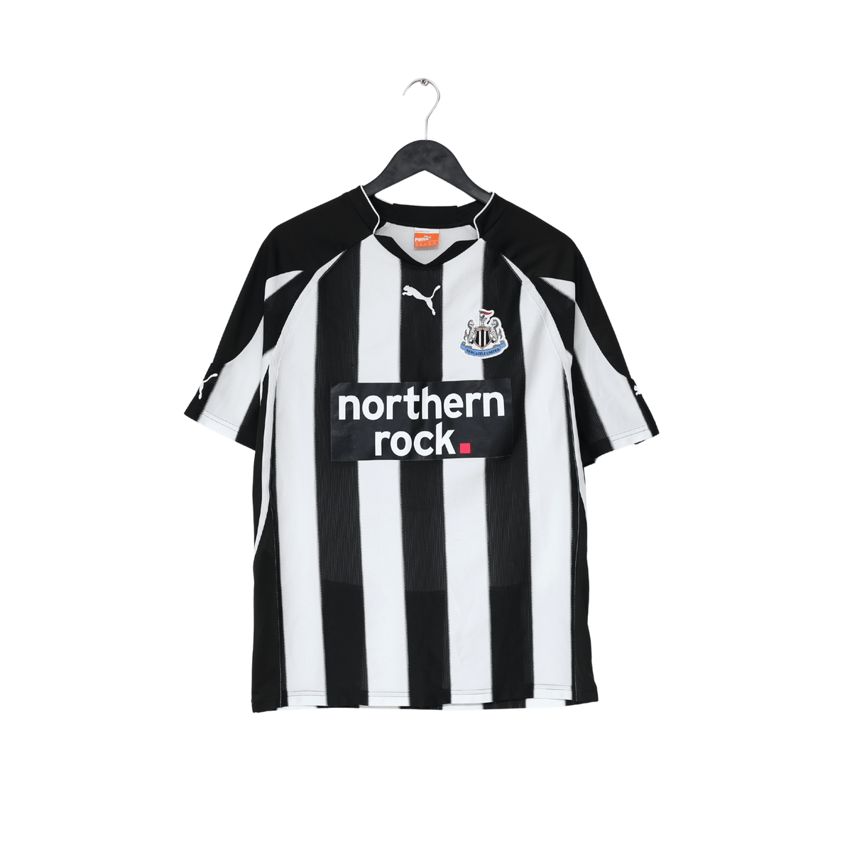 2010/11 COLOCCINI #2 Newcastle United Vintage PUMA Home Football Shirt (M)