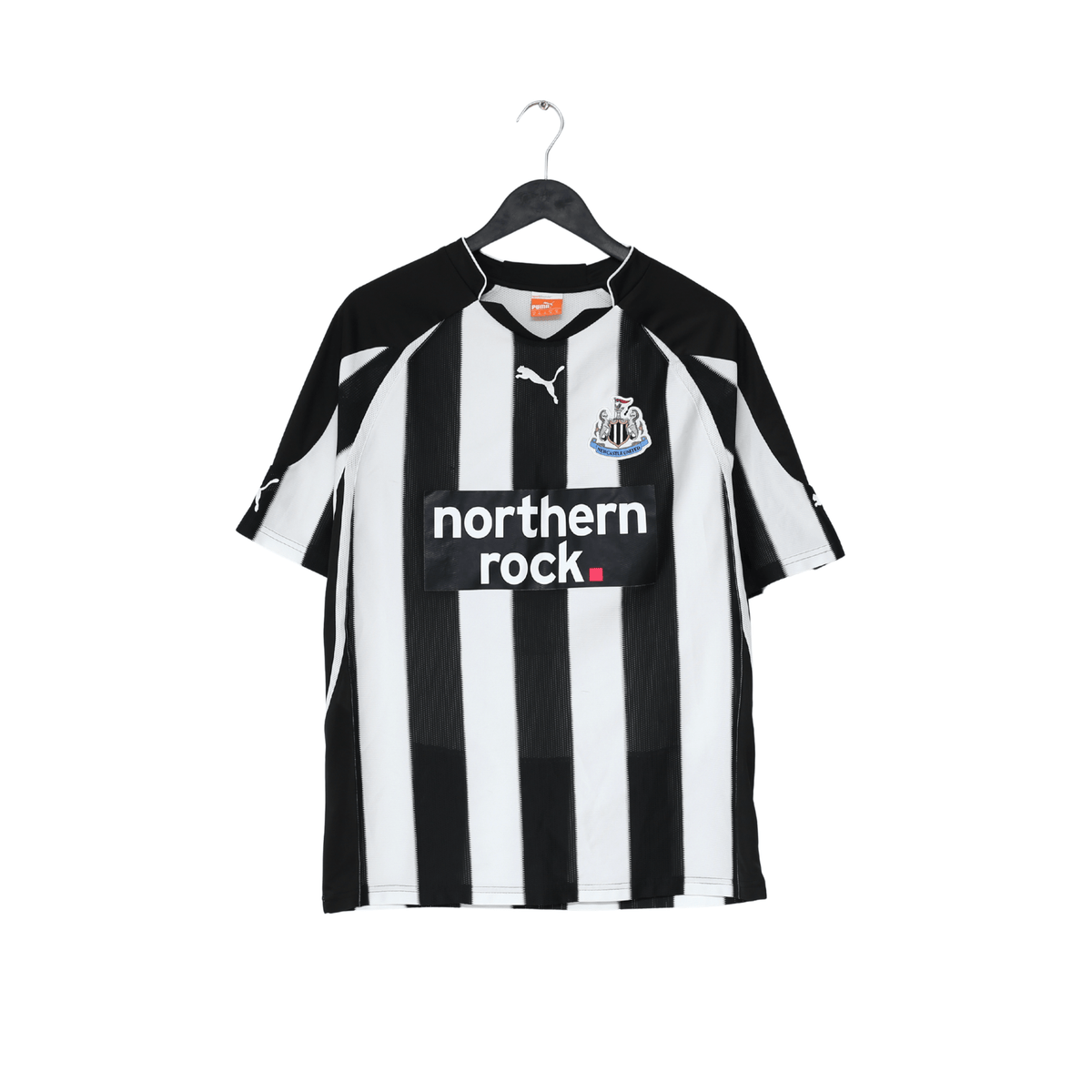 2010/11 COLOCCINI #2 Newcastle United Vintage PUMA Home Football Shirt (M)