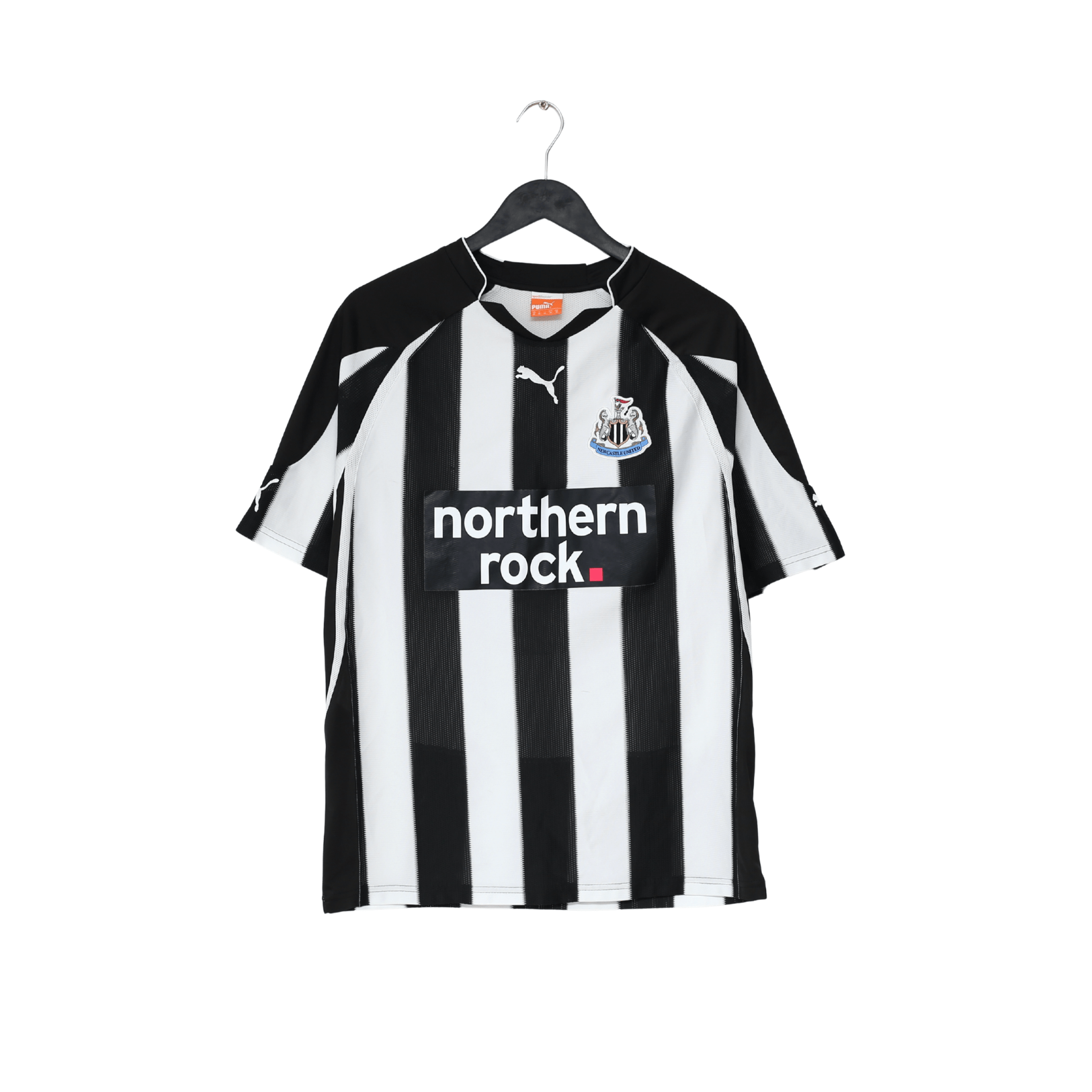 2010/11 COLOCCINI #2 Newcastle United Vintage PUMA Home Football Shirt (M)