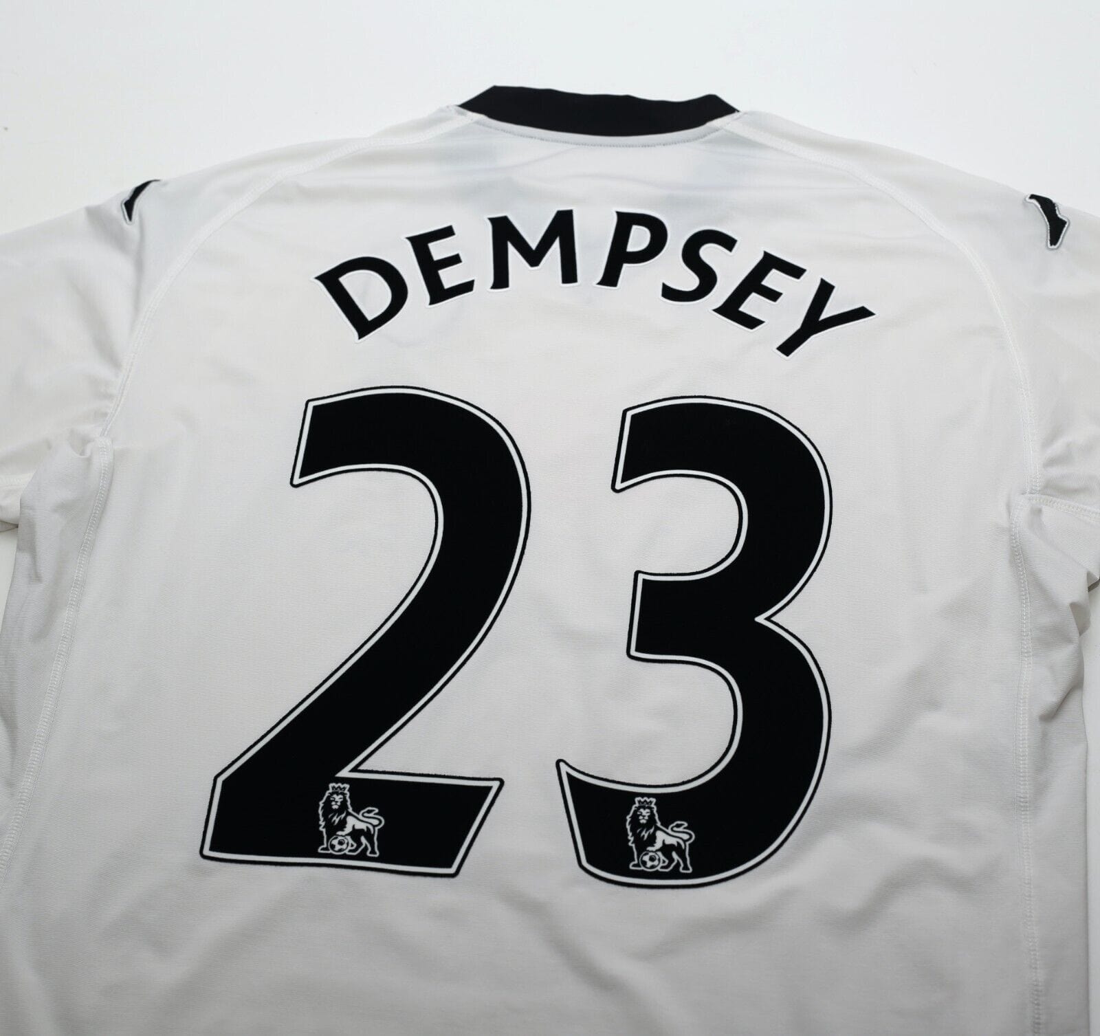 2010/11 DEMPSEY #23 Fulham Vintage Kappa Home Football Shirt (M)