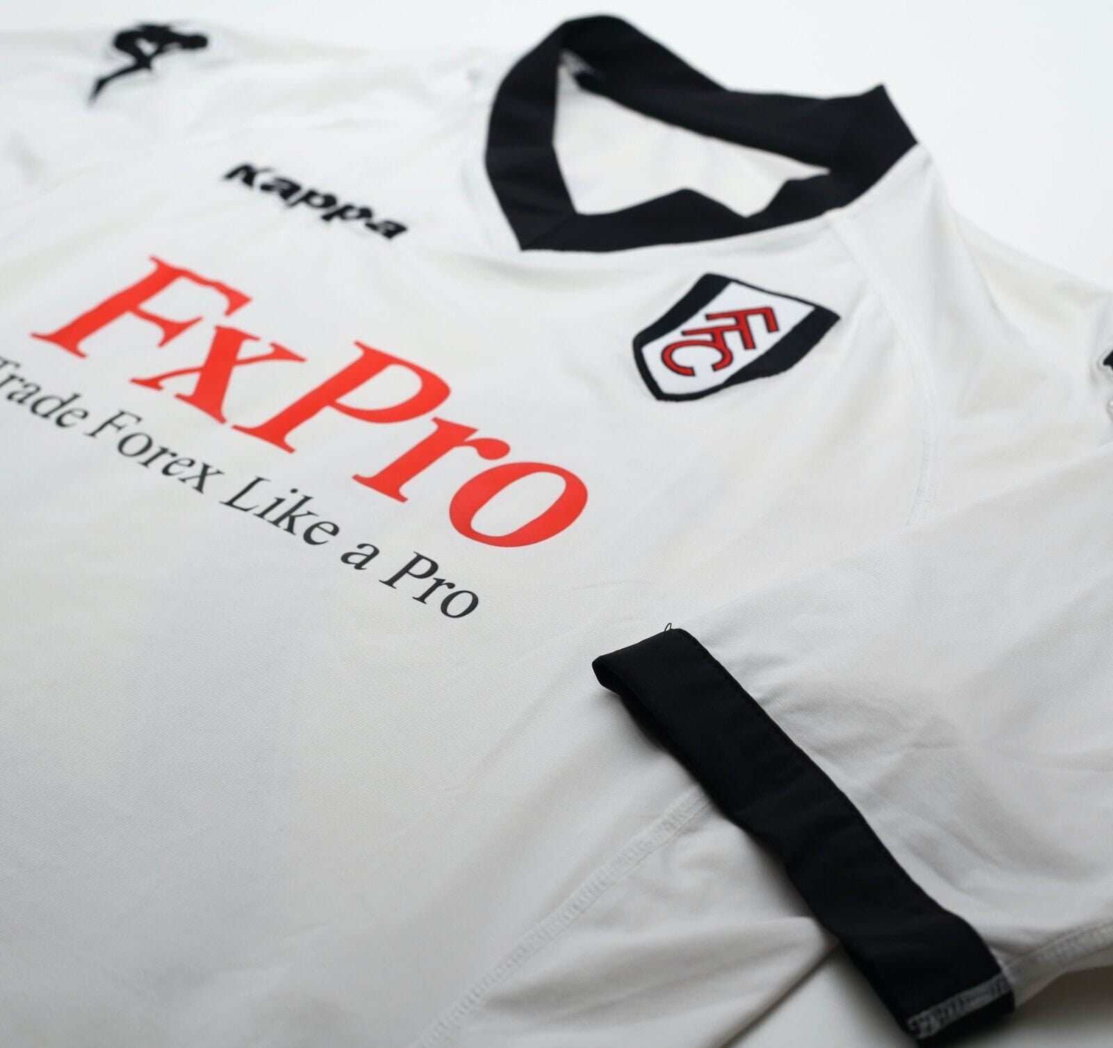 2010/11 DEMPSEY #23 Fulham Vintage Kappa Home Football Shirt (M)