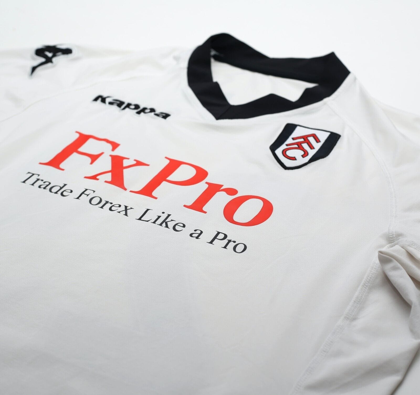 2010/11 DEMPSEY #23 Fulham Vintage Kappa Home Football Shirt (M)