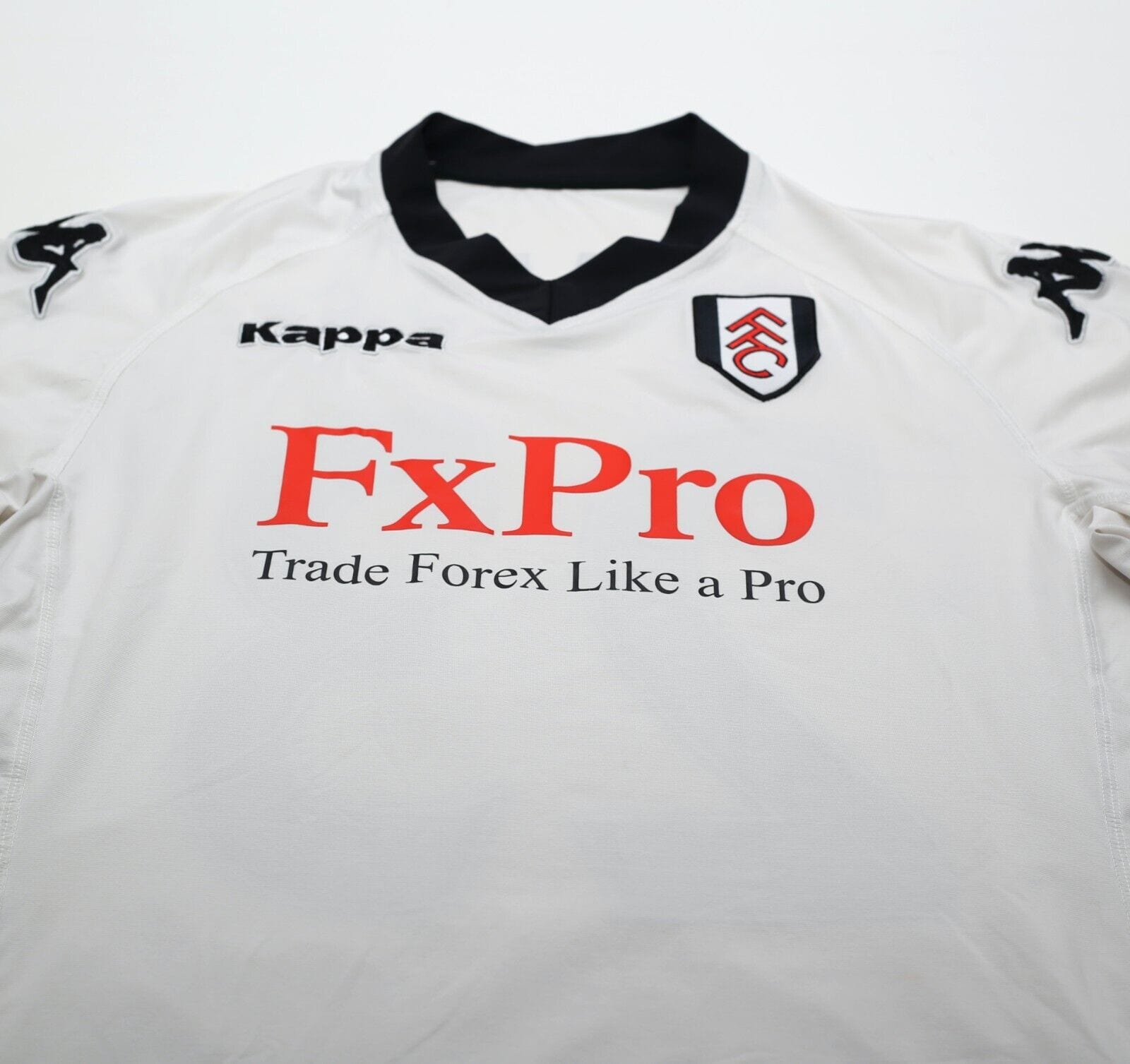 2010/11 DEMPSEY #23 Fulham Vintage Kappa Home Football Shirt (M)