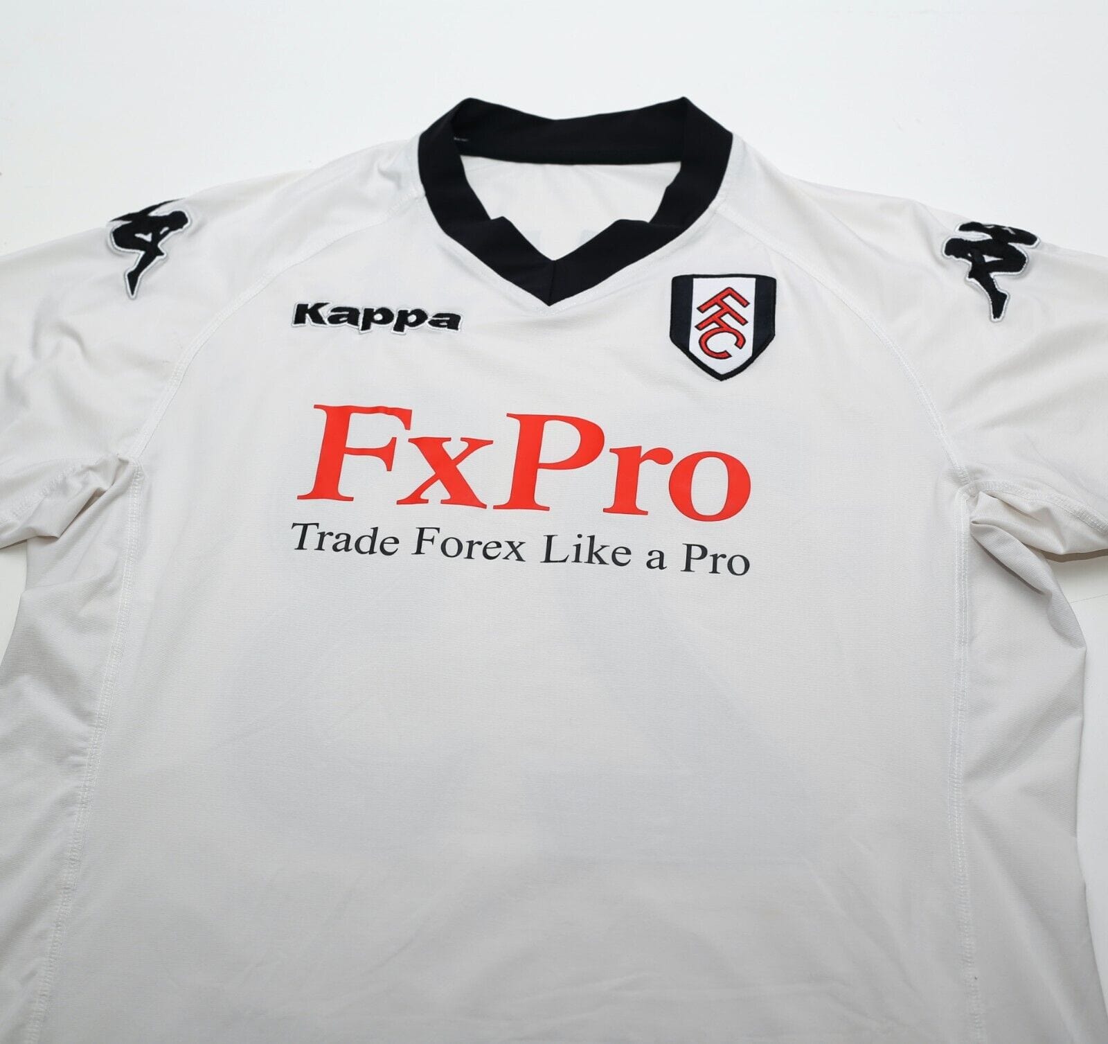 2010/11 DEMPSEY #23 Fulham Vintage Kappa Home Football Shirt (M)