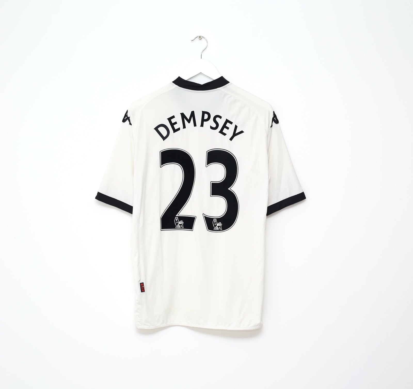 2010/11 DEMPSEY #23 Fulham Vintage Kappa Home Football Shirt (M/L)