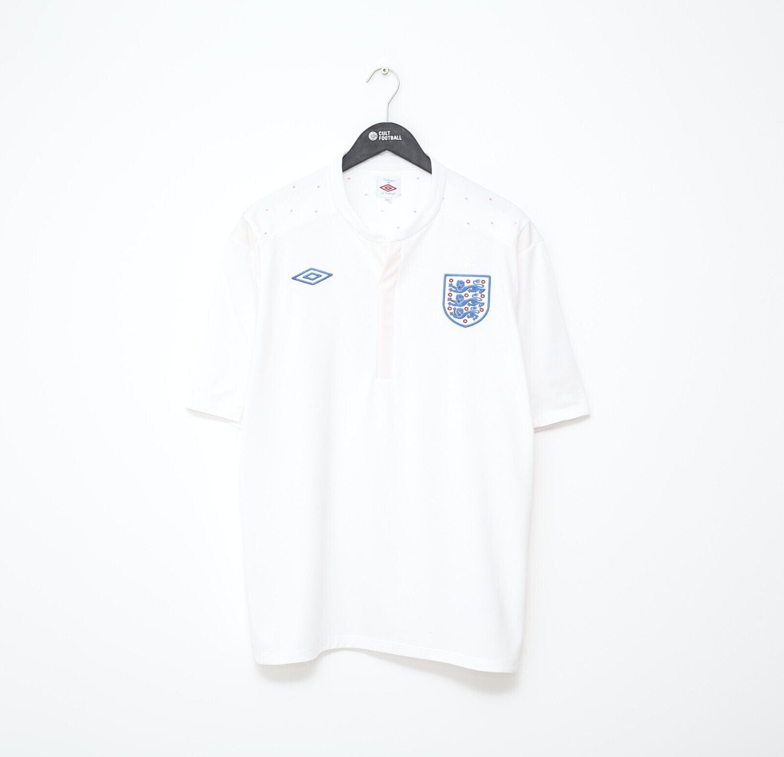 2010/11 ENGLAND Vintage Umbro Home Football Shirt Jersey (XL) 46 ROONEY GERRARD