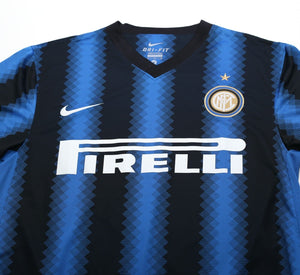 2010/11 INTER MILAN Vintage Nike Football Home Shirt (M)