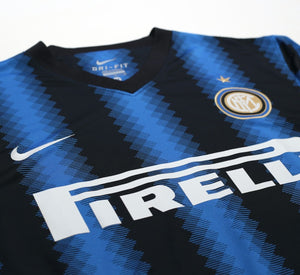 2010/11 INTER MILAN Vintage Nike Football Home Shirt (M)