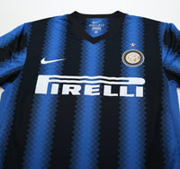 2010/11 INTER MILAN Vintage Nike Football Home Shirt (M)