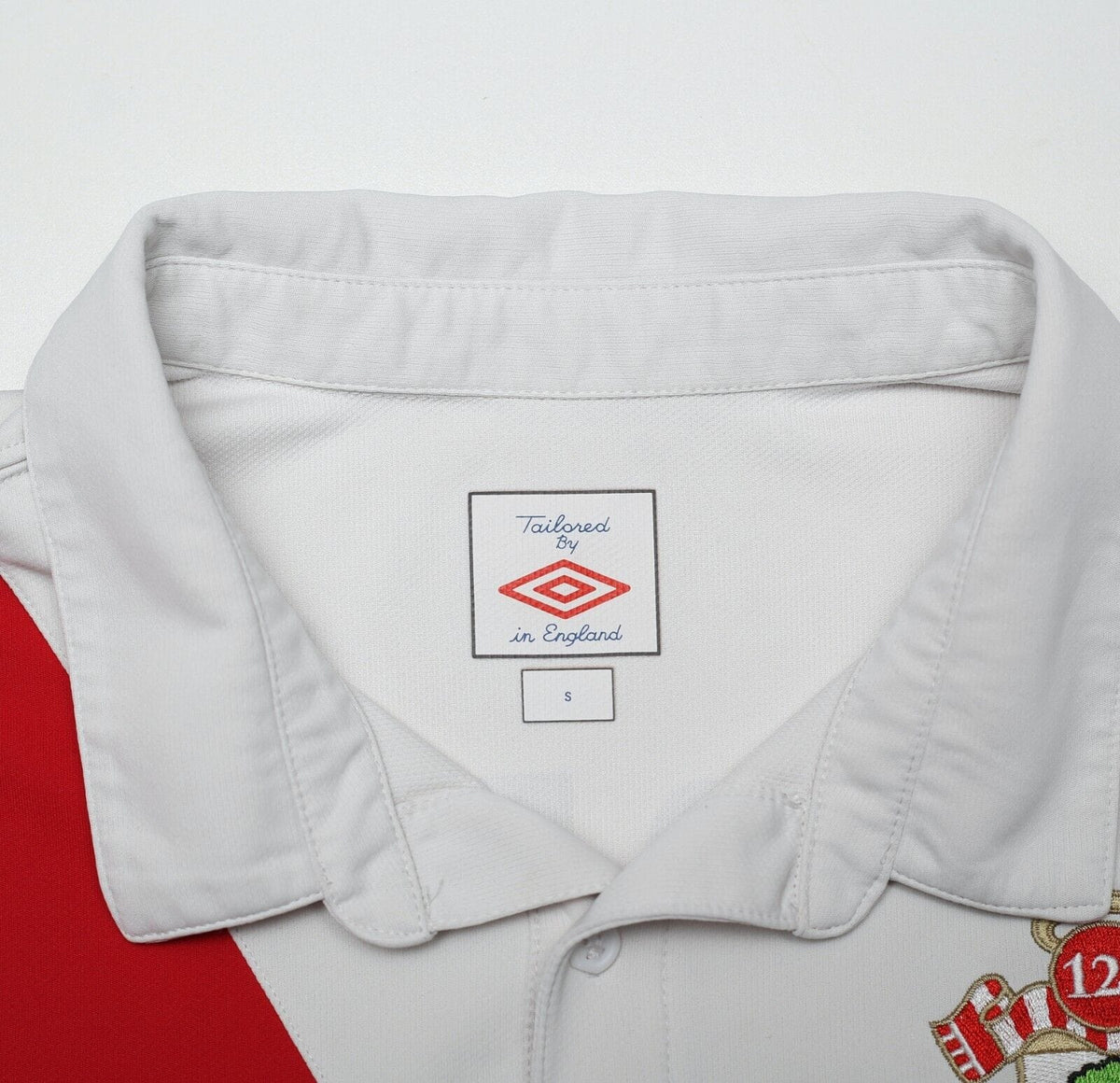 2010/11 LAMBERT #7 Southampton Vintage Umbro Centenary Home Shirt (S)