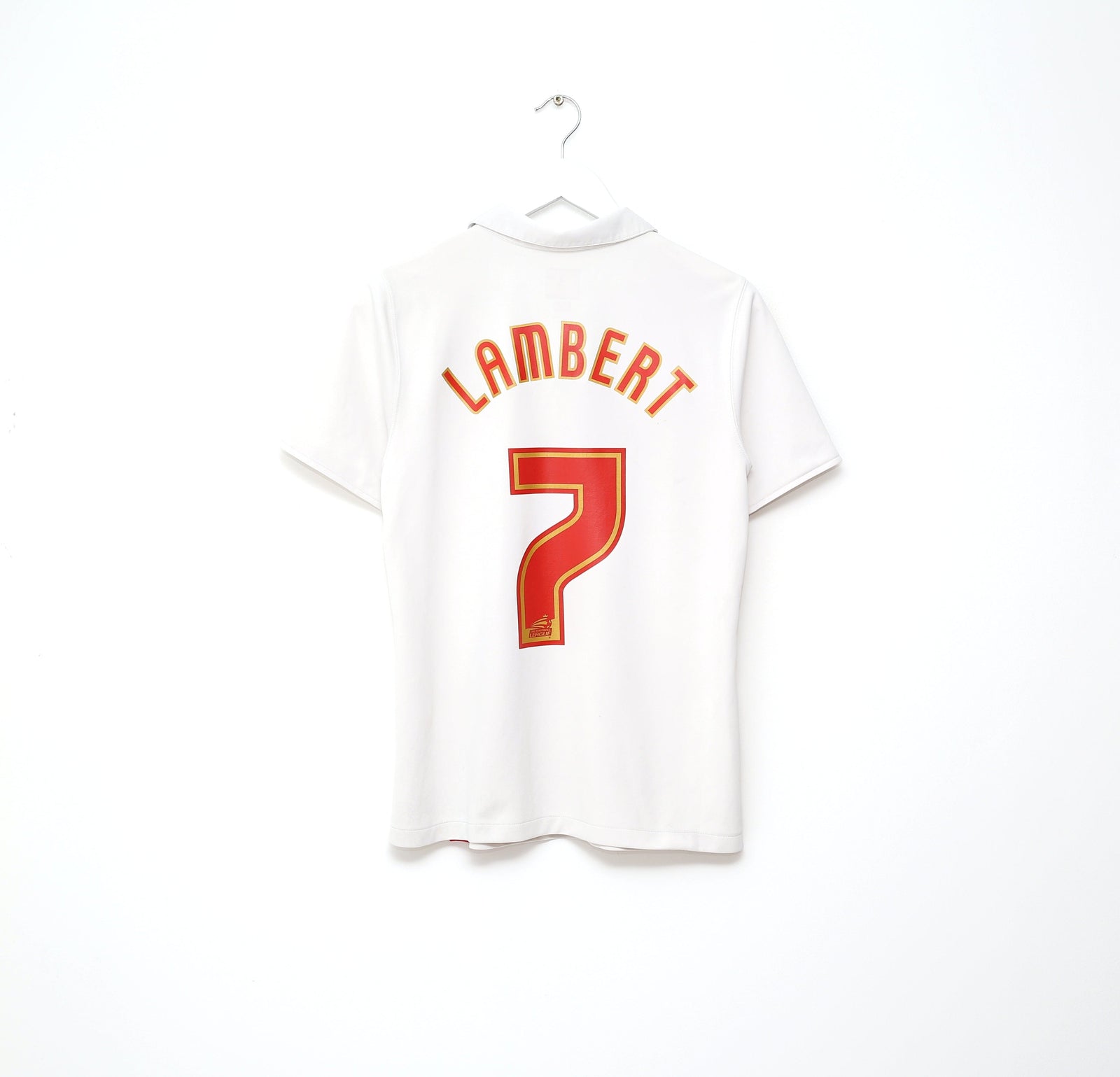 2010/11 LAMBERT #7 Southampton Vintage Umbro Centenary Home Shirt (S)