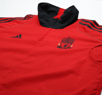 2010/11 LIVERPOOL Vintage adidas 1/4 Zip Formotion Football Training Jacket L/XL